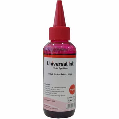 Tinta Refill Printer Ink Magenta 100ml Can EP Bro HPC Tinta Dye Base Tutup Model Kerucut