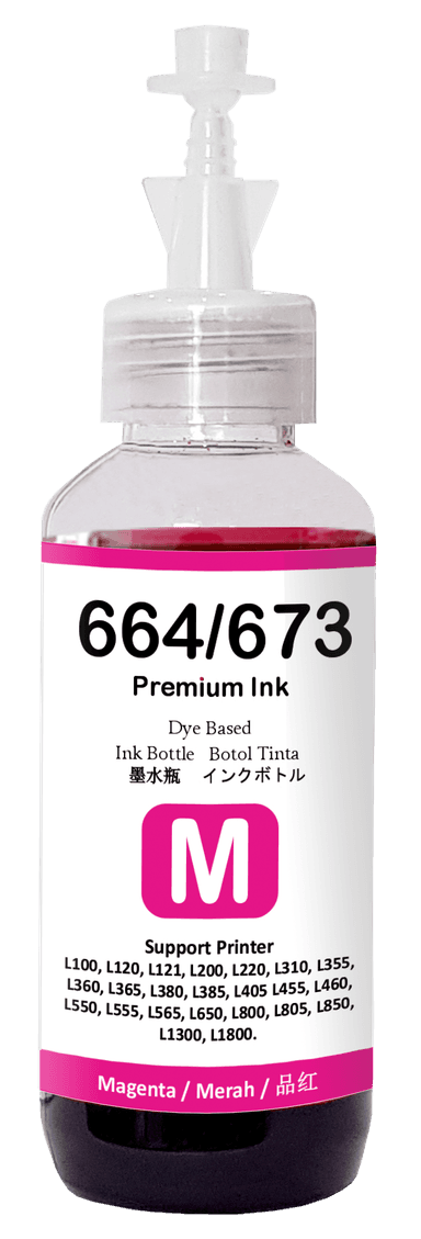 Tinta Premium 664/673 Magenta 100ml