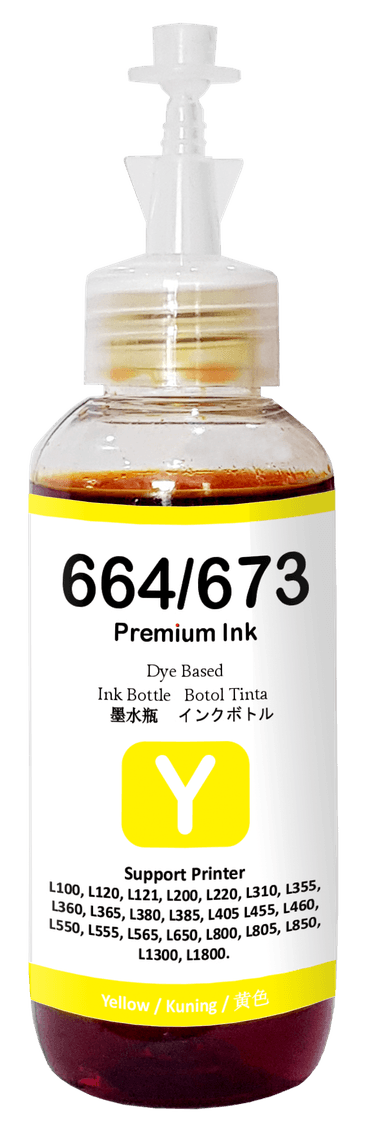 Tinta Premium 664/673 Yellow 100ml