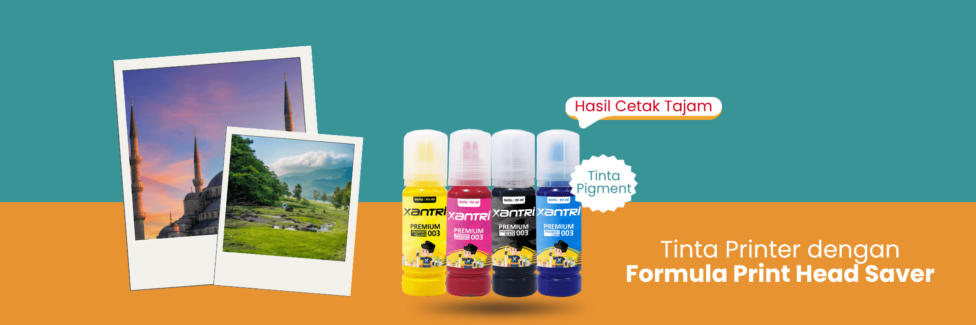 Tinta Kualitas Cetak Tajam