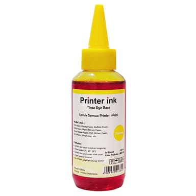 Printer Ink 100ml Yellow