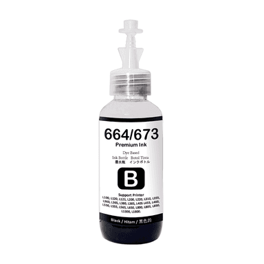Tinta Premium 664/673 Black 100ml