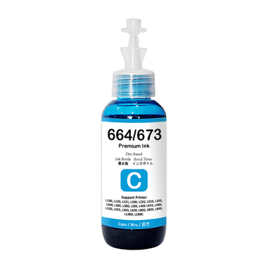 Tinta Premium 664/673 Cyan 100ml