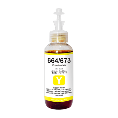 Tinta Premium 664/673 Yellow 100ml